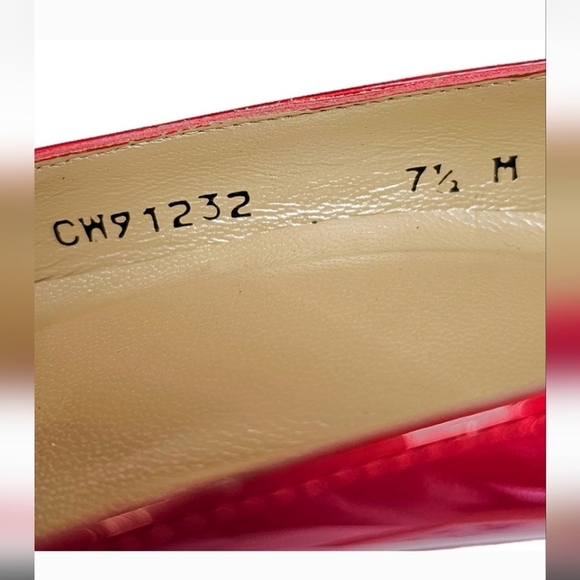 Stunning Stuart Weitzman Womens Red Patent Leather Pumps 7.5 Cherry Girl Fierce - Picture 13 of 13